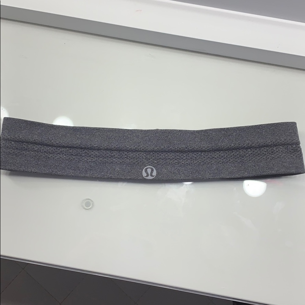 Grey lululemon headband